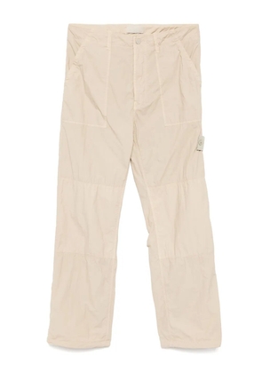 Stone Island compass-badge trousers - Neutrals