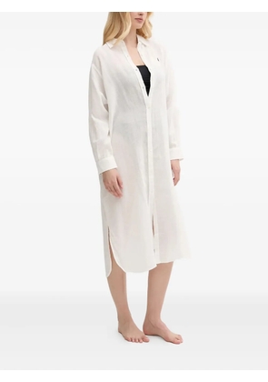 Polo Ralph Lauren linen/flax blend beach dress - White