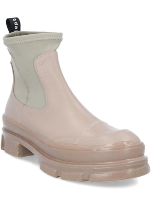 MOA CONCEPT elastic-panelled chunky sole boots - Pink