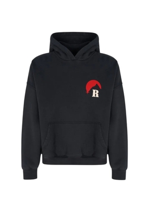 RHUDE graphic hoodie - Black