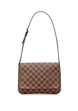 Louis Vuitton Pre-Owned 2002 Damier Ebene Musette Tango Short Strap shoulder bag - Brown