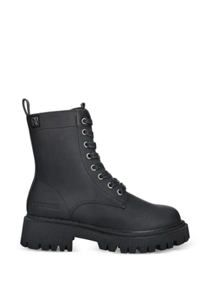 Napapijri lace-up lug-sole boots - Black