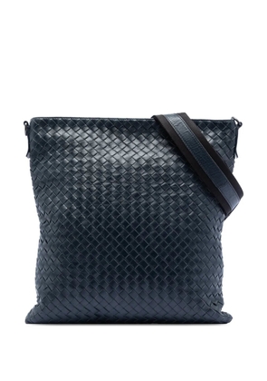 Bottega Veneta Pre-Owned 2012-2025 Nappa Intrecciato VN crossbody bag - Blue