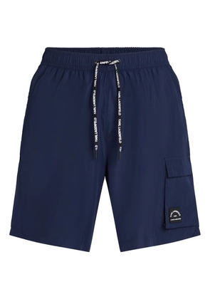 Karl Lagerfeld Rue St-Guillaume swim shorts - Blue