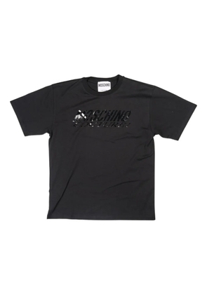 Moschino logo-print cotton T-shirt - Black