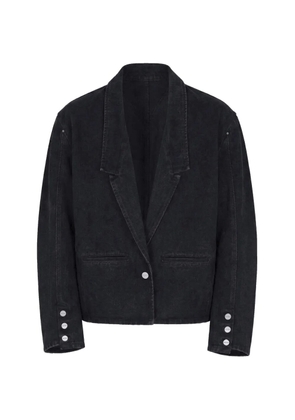 Protémoa Raven denim blazer - Black