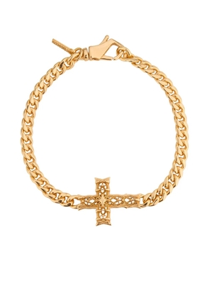 Emanuele Bicocchi Notre-Dame cross-detail bracelet - Gold