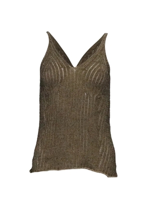 Chloé Vintage knitted tank top - Brown