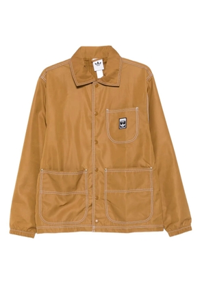 adidas Wabash button-fastening jacket - Brown