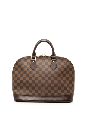 Louis Vuitton Pre-Owned 2004 Damier Ebene Alma PM handbag - Brown