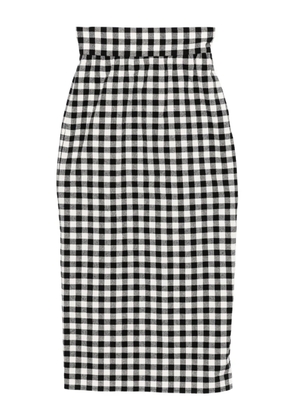 To b. by agnès b. plaid skirt - Black