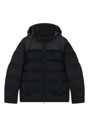 Paul & Shark hooded puffer jacket - Black