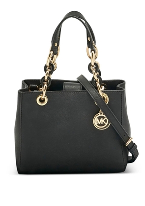 Michael Kors Cynthia leather tote bag - Black