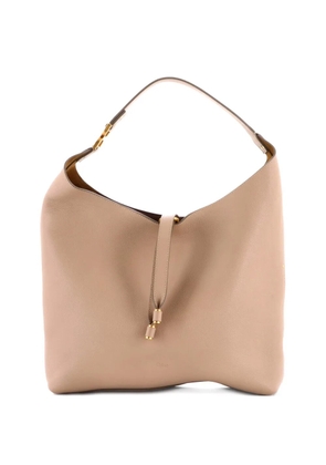 Chloé Pre-Owned Marcie NM Leather hobo bag - Neutrals
