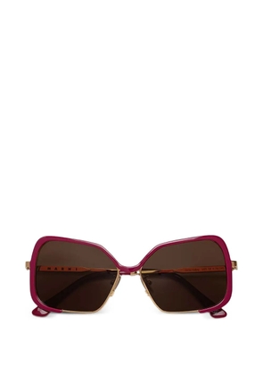 Marni Eyewear square-frame sunglasses - Purple