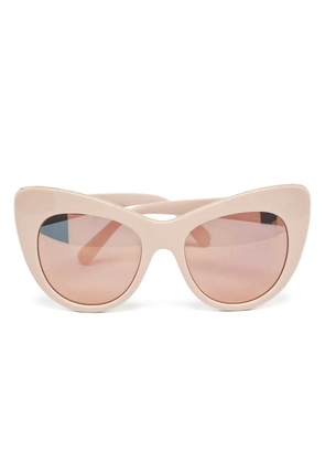 Stella McCartney Pre-Owned cat-eye chain sunglasses - Pink