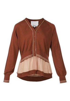 3.1 Phillip Lim layered cardigan - Orange