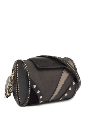 Tod's Vintage studded shoulder bag - Black