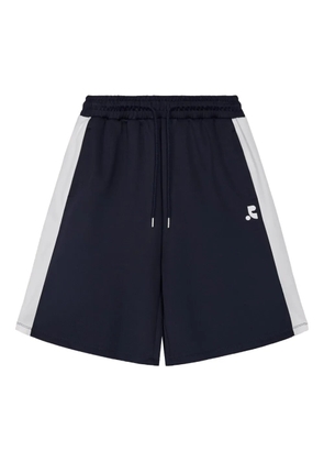 Rest&Recreation panelled jersey shorts - Blue