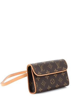 Louis Vuitton Pre-Owned Florentine Waist Bag Monogram Canvas belt bag - Brown