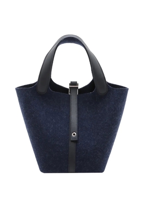 Hermès Pre-Owned 2022 Felt and Swift Picotin Lock 18 handbag - Blue