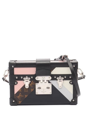 Louis Vuitton Pre-Owned 2019 Petite Malle leather cross body bag - Black