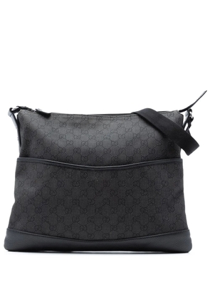 Gucci Pre-Owned 2016-2025 GG Denim crossbody bag - Grey