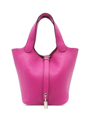 Hermès Pre-Owned 2018 Clemence Picotin Lock 18 handbag - Pink