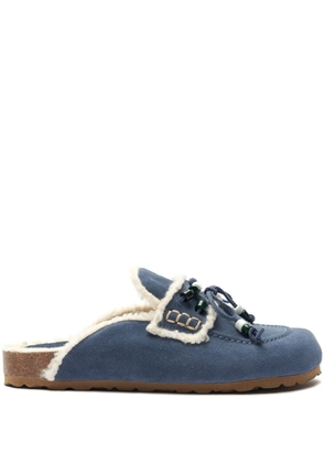 Scarosso Gita mules - Blue