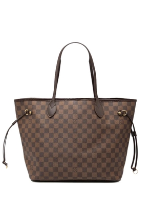 Louis Vuitton Pre-Owned 2008 Damier Ebene Neverfull MM tote bag - Brown