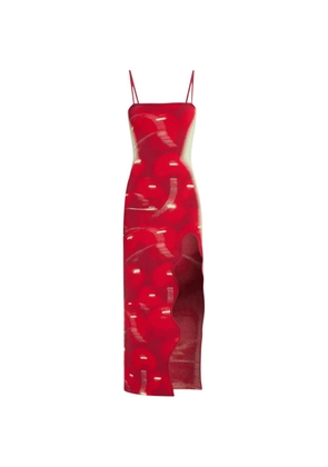 PH5 sleeveless midi dress - Red