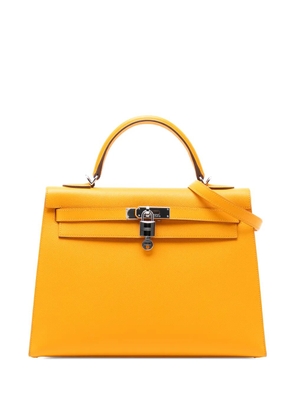 Hermès Pre-Owned 2012 Epsom Kelly II Sellier 32 satchel - Yellow