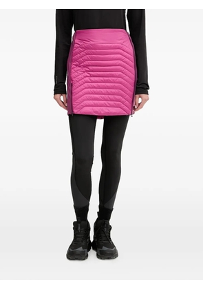 DYNAFIT Speed Insulation quilted mini skirt - Pink