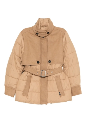 Karl Lagerfeld Mix Media coat - Brown