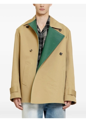 LOEWE double-breasted trench coat - Neutrals