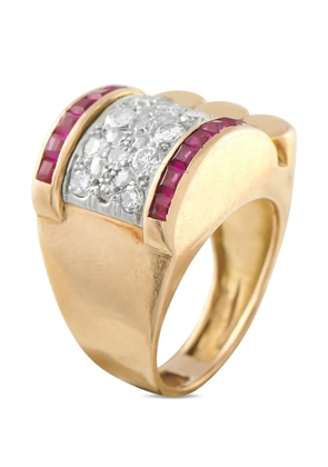 LB Exclusive diamond and ruby ring - Pink