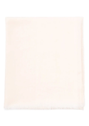 TWINSET fringed scarf - Neutrals