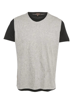 Roberto Cavalli layered t-shirt - Grey