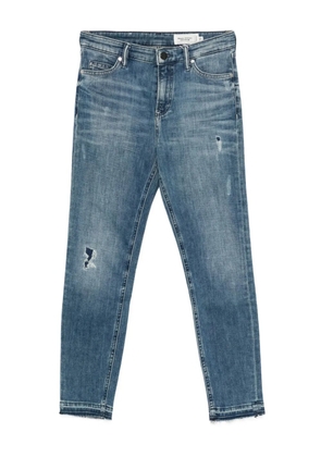 Marc O'Polo frayed-hem distress-detail jeans - Blue