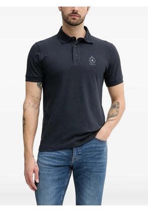 Aeronautica Militare embroidered-logo polo shirt - Blue