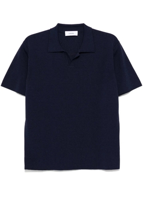 Lardini knitted polo shirt - Blue
