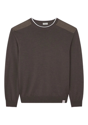 Paul & Shark crew-neck sweater - Brown