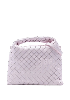 Bottega Veneta Pre-Owned 2012-2025 Mini Calfskin Intrecciato Hop satchel - Pink