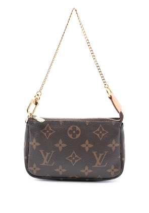 Louis Vuitton Pre-Owned 2019 Monogram Mini Pochette Accessoires handbag - Brown