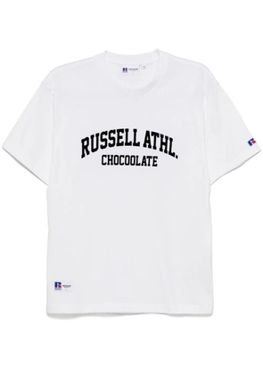 CHOCOOLATE logo-print T-shirt - White