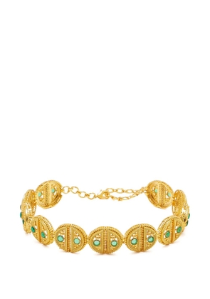 Lynyer Ravi Hemisphere necklace - Gold