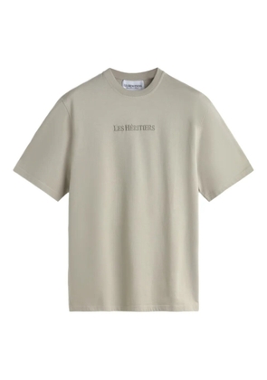 LES HÉRITIERS logo T-shirt - Neutrals