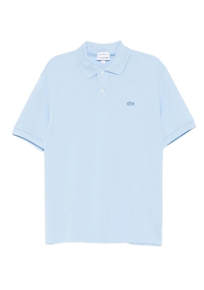 Lacoste logo-appliqué polo shirt - Blue