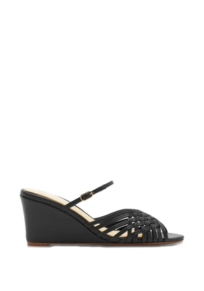 Alexandre Birman Lilian woven mules - Black