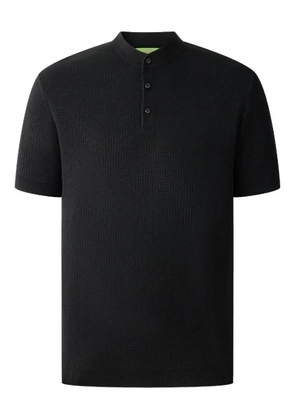 Shanghai Tang jacquard-pattern T-shirt - Black